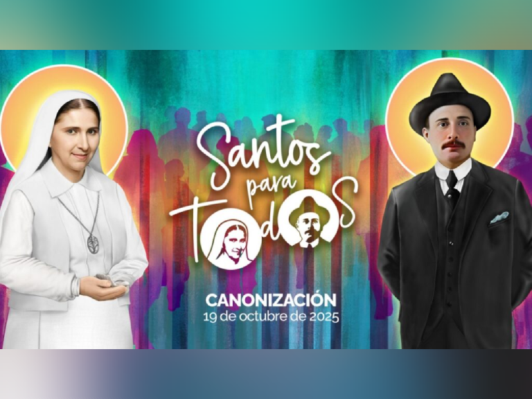 Iglesia develó las primeras imágenes como santos de la madre Carmen y José Gregorio Hernández