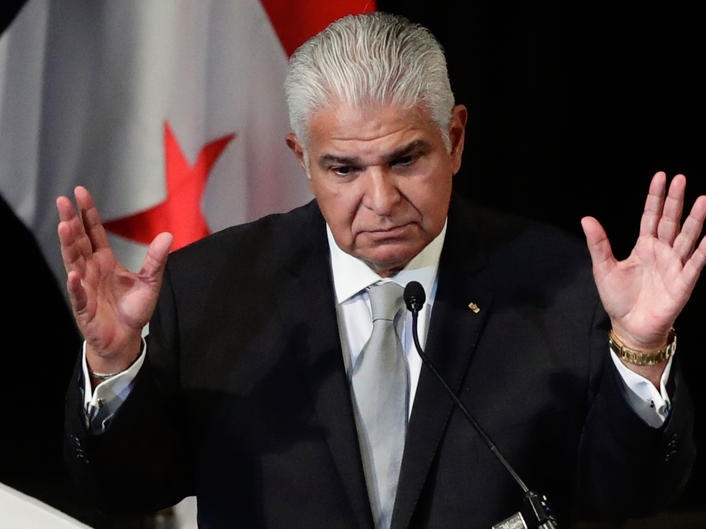 Presidente panameño: 