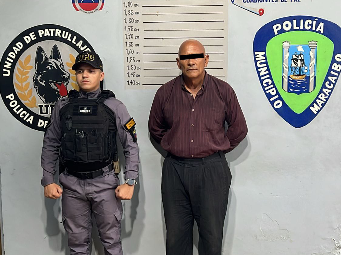 Detienen a sexagenario en Maracaibo por presunta agresión sexual contra su sobrina de 5 años