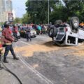 Un muerto y seis heridos dejó accidente en la autopista Gran Cacique Guaicaipuro en Caracas