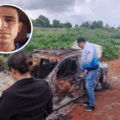 Asesinan e incendian a transportista dentro de su carro en Puerto Ordaz
