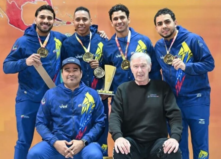 Venezuela conquistó el oro de espada masculina en el Panamericano de Esgrima