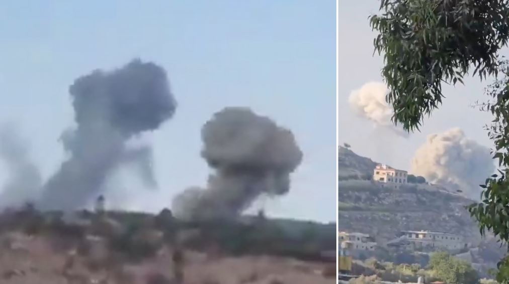 Israel bombardea el Líbano