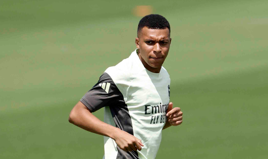 Mbappé entrena con el Real Madrid pensando en Salzburgo