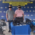 Detenidos dos PNB por robar una moto en Aragua
