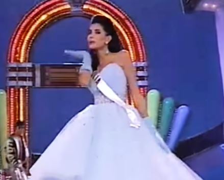 Miss Zulia Patricia Fuenmayor, un huracán de belleza y carisma arrollador en el Miss Venezuela 1997