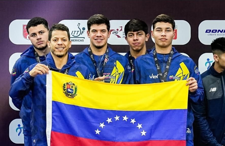 Venezuela es subcampeona en el Sudamericano de Tenis de Mesa y recibe reconocimiento internacional de la ITTF