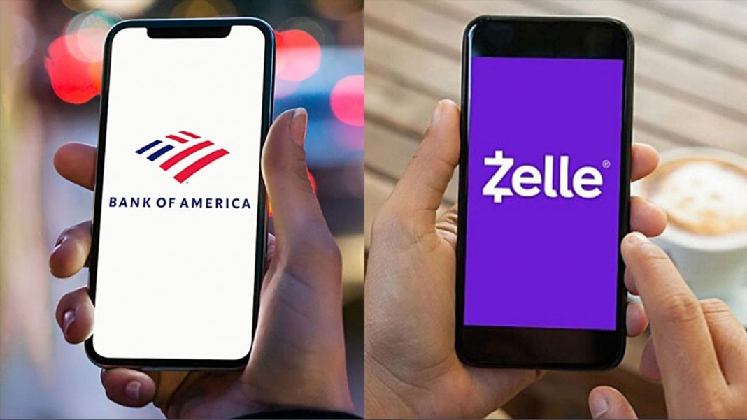 Bank of America ajustará los límites de las transferencias con Zelle a partir del 21-Jul