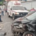 Choque entre dos carros dejó a sexagenario herido en El Milagro