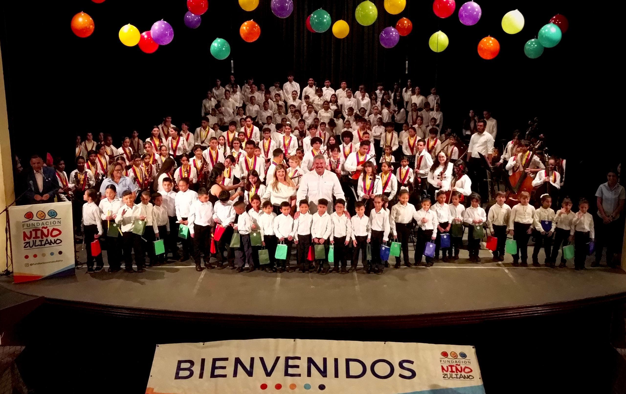 Con 420 músicos en escena cierra fin de curso el Sistema de Orquesta y Coros de la Fundación del Niño Zuliano