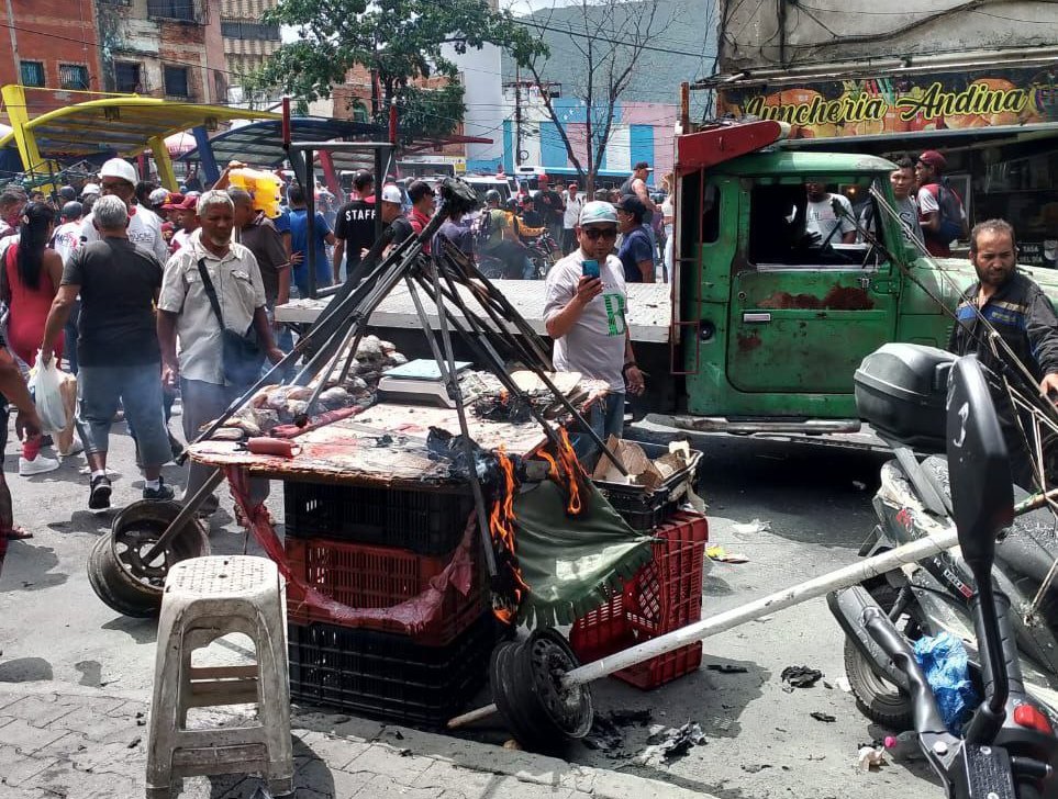 Al menos 15 personas resultaron heridas tras explosión de una bombona en Catia, zona oeste de Caracas