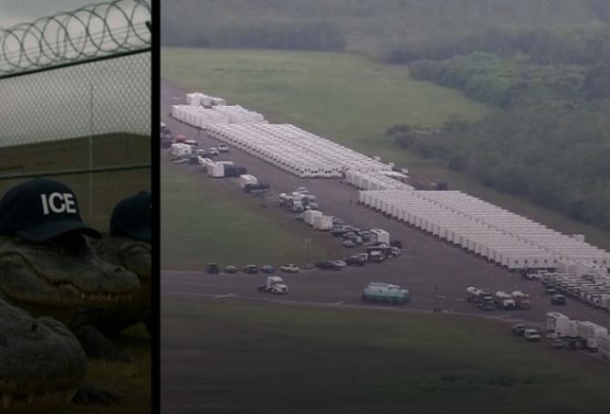Con una capacidad máxima para tres mil  detenidos,  Alligator Alcatraz genera primeras quejas por condiciones inhumanas