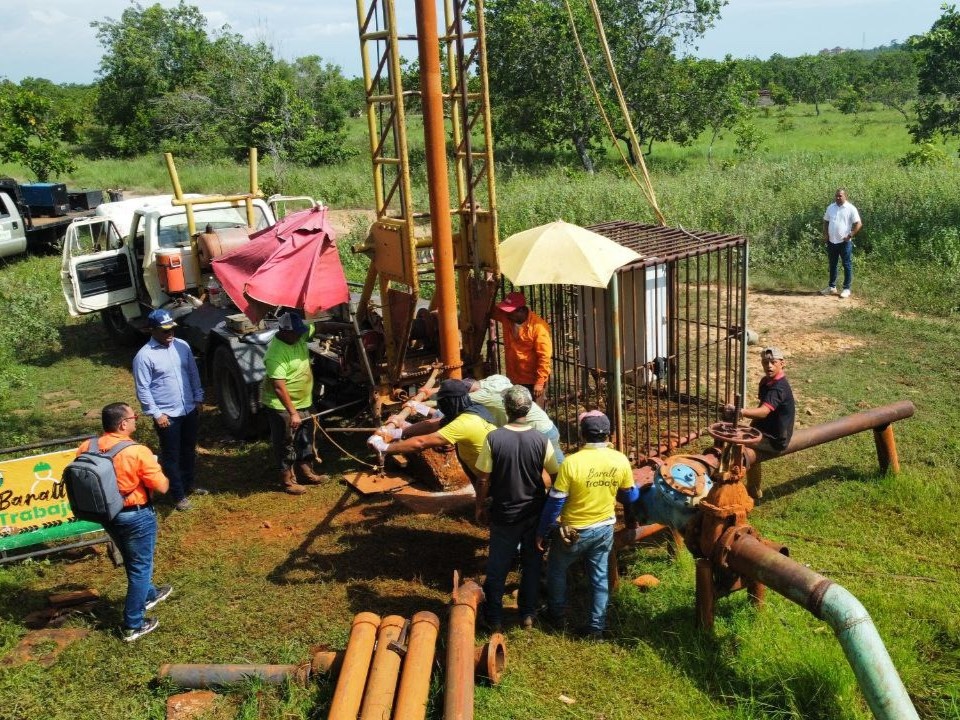 25 mil familias del municipio Baralt serán atendidas con activación de pozo profundo