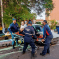 Cinco personas resultaron lesionadas tras colisión vehicular en El Milagro: Fueron atendidos por el Cuerpo de Bomberos de Maracaibo