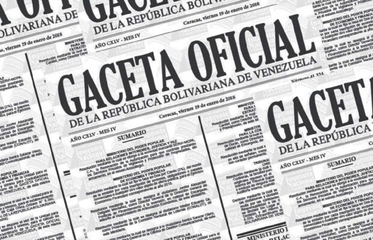 Gaceta Oficial: Listado de los nuevos secretarios de la Gobernación del estado Zulia