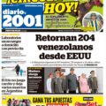 Titulares de la prensa nacional para este jueves 3 de julio