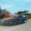 Se incendió un vehículo con seis pasajeros en Sinamaica: No se reportan heridos