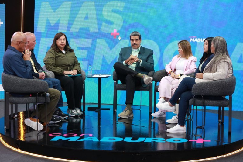 Di Martino en el programa Con Maduro+: Vamos a convertir el Parque Ana María Campos en un espacio productivo, donde el comercio y la industria tengan lugar