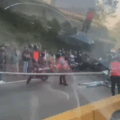 Muere pareja de motorizados al impactar contra un poste de alumbrado público en la carretera Panamericana