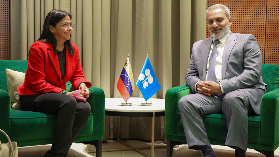 Vicepresidenta Delcy Rodríguez llegó a Austria: Participará en el 9° Seminario de la OPEP
