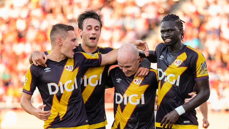 El Girona de Yangel Herrera cayó ante Rayo Vallecano en el inicio de LaLiga