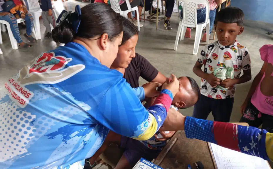 Despliegan vacunación en zonas fronterizas: Zulia, Táchira, Apure, Bolívar y Amazonas