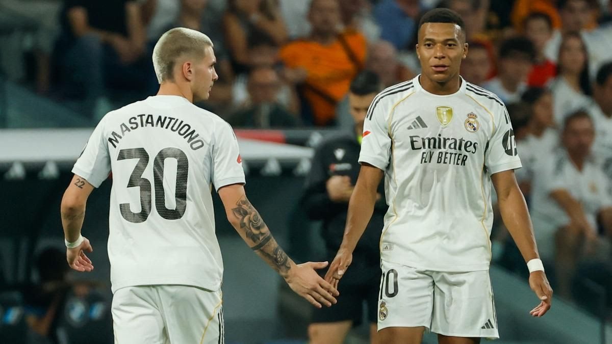 Real Madrid debutó con triunfo por la mínima en el estreno de Mastantuono