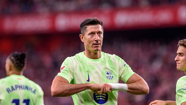 Lewandowski no entrenó y quedó descartado para el debut de Barcelona en LaLiga