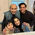 Édgar Vivar y María Antonieta de las Nieves se reencontraron en casa de Ernesto Pimentel