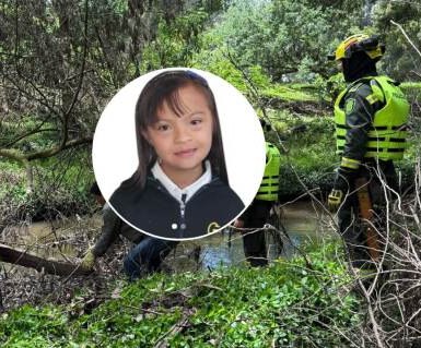 Hallan sin vida a Valeria Afanador, la niña que había desaparecido en Cajicá