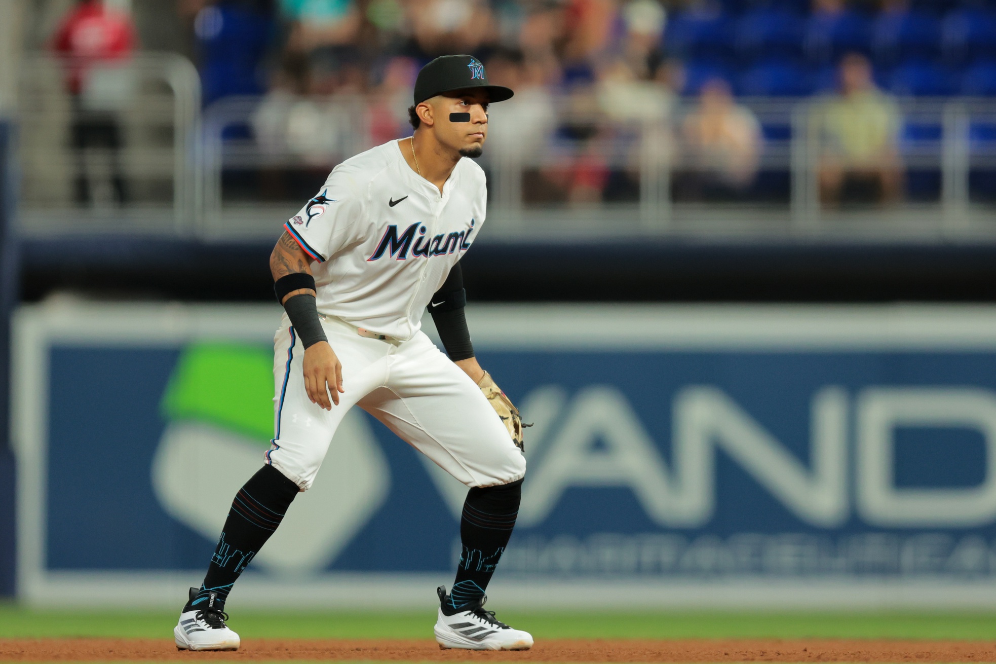 Máximo Acosta hizo su debut en la MLB con los Marlins de Miami
