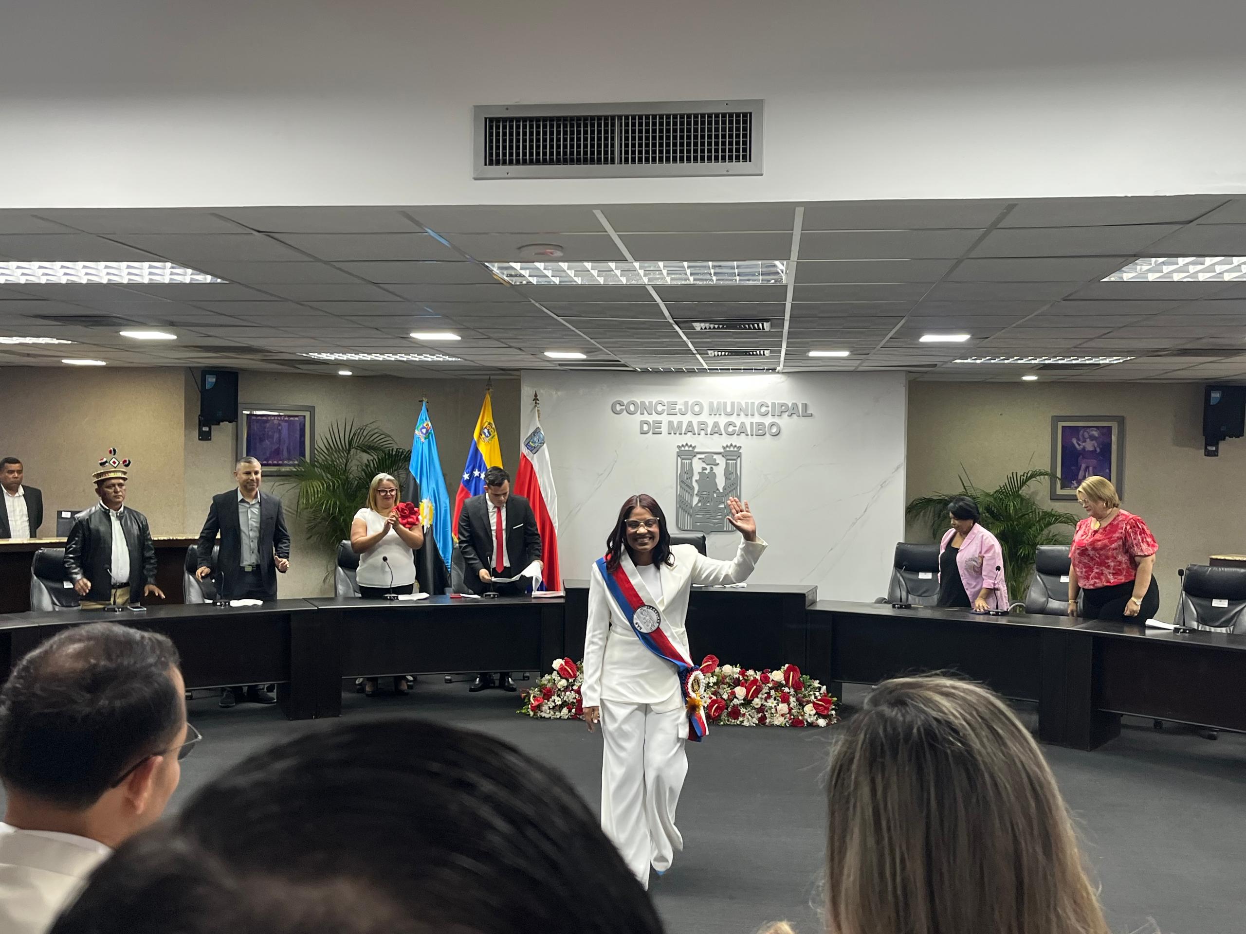 Jessy Gascón es la nueva Presidenta de la Cámara Municipal de Maracaibo