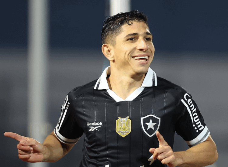 Jefferson Savarino le da la victoria al Botafogo en octavos de final por Copa de Brasil