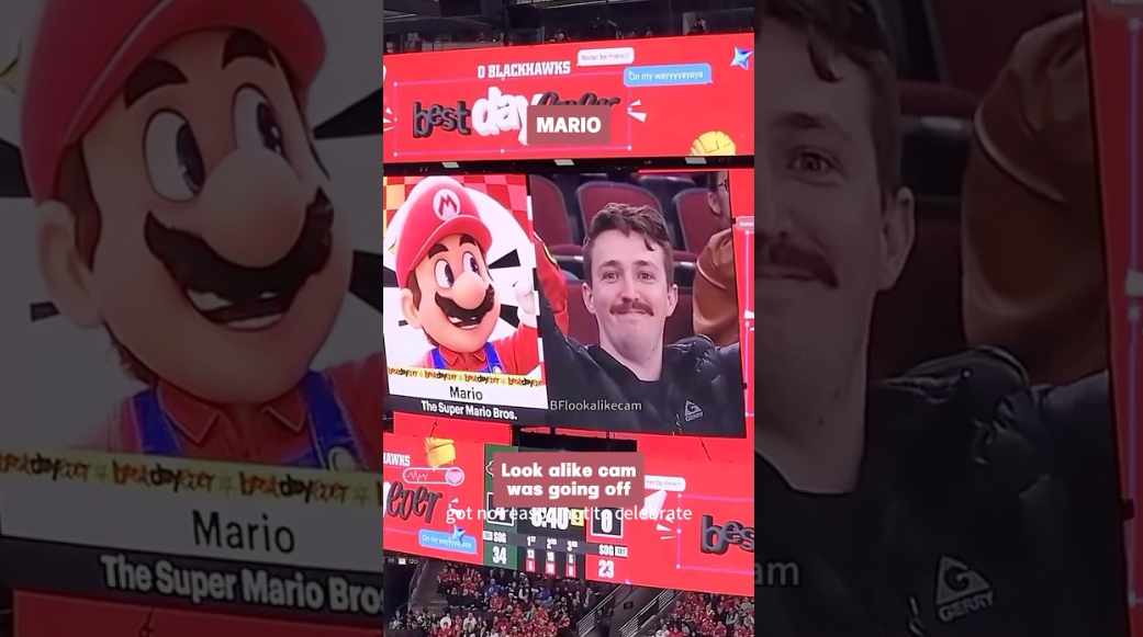 La ‘Look Alike Cam’ transforma los recintos deportivos en escenarios de humor