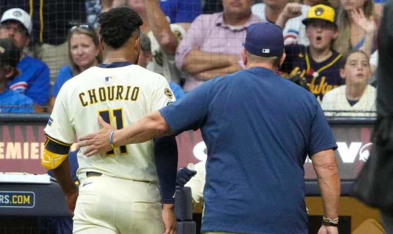 Jackson Chourio evoluciona favorablemente de su lesión