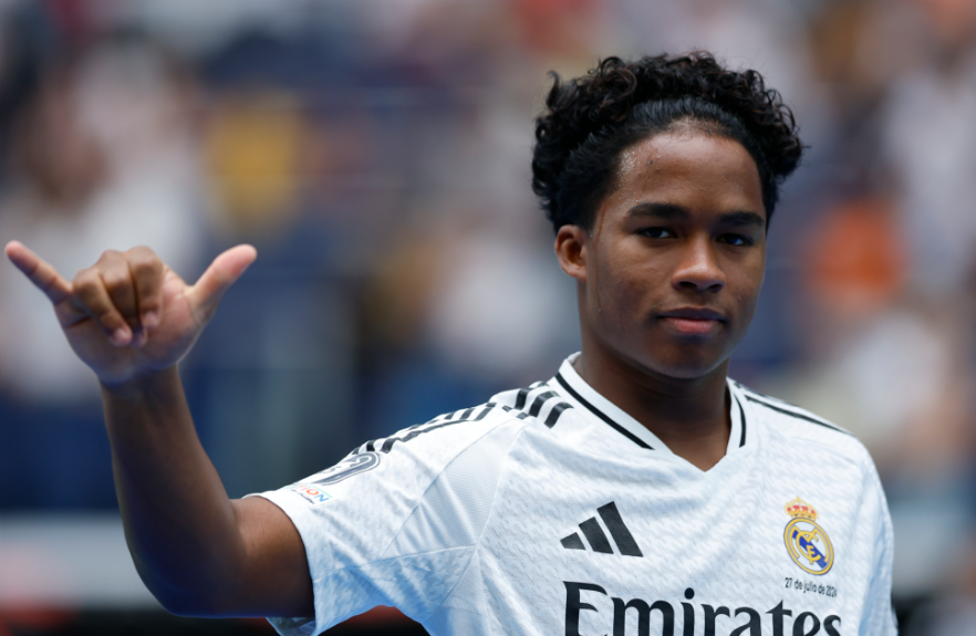 Endrick es el heredero del dorsal ‘9’ en el Real Madrid