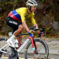 Orluis Aular subió al podio en la primera etapa de la Vuelta a España
