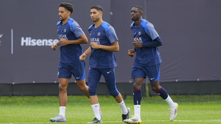PSG volvió a los entrenamientos pensando en la Supercopa de Europa