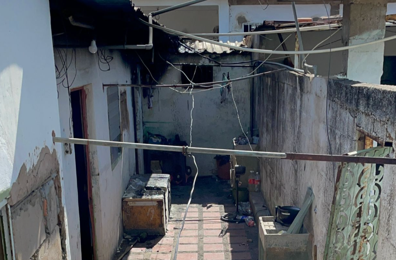 Muere una niña discapacitada en espantoso incendio en barrio Bolívar