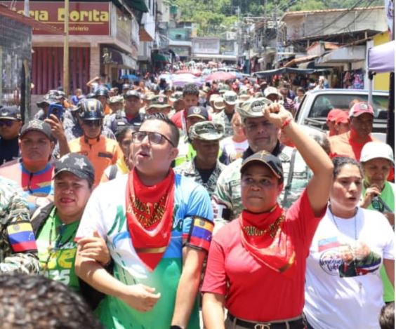 Obispo Ramos de Lora en Mérida se movilizó en defensa de la Soberanía y la Paz