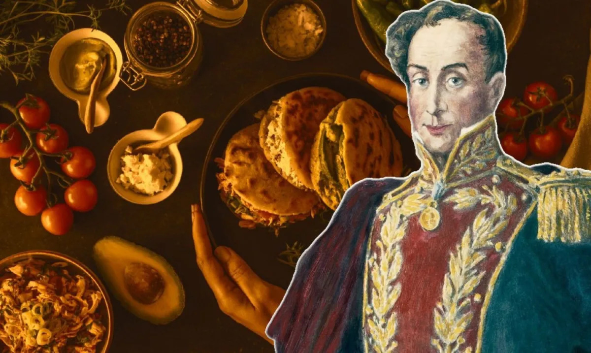 Simón Bolívar cuando no estaba en la batalla comía como un sifrino