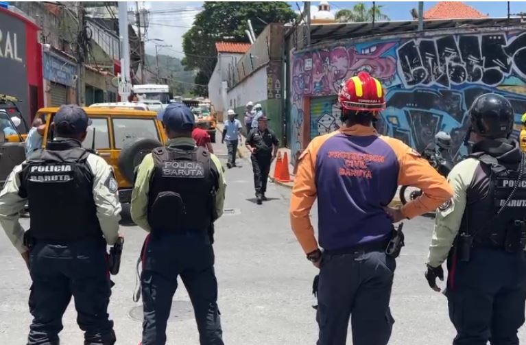 Murieron abuela y su nieto electrocutados tras caerle un cable de alta tensión en Baruta