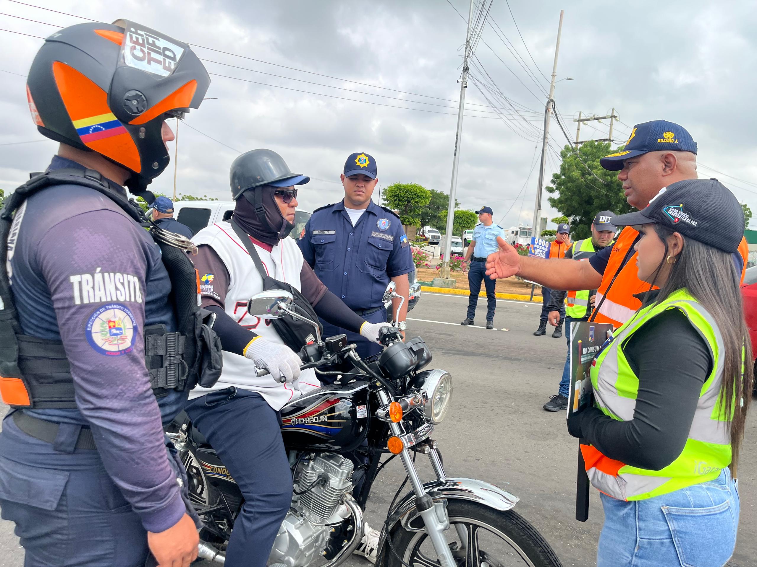 Autoridades del MP despliegan segunda fase del Operativo de Prevención y Seguridad Vial en el Puente sobre el Lago Rafael Urdaneta