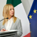 Imponente discurso de Meloni: 