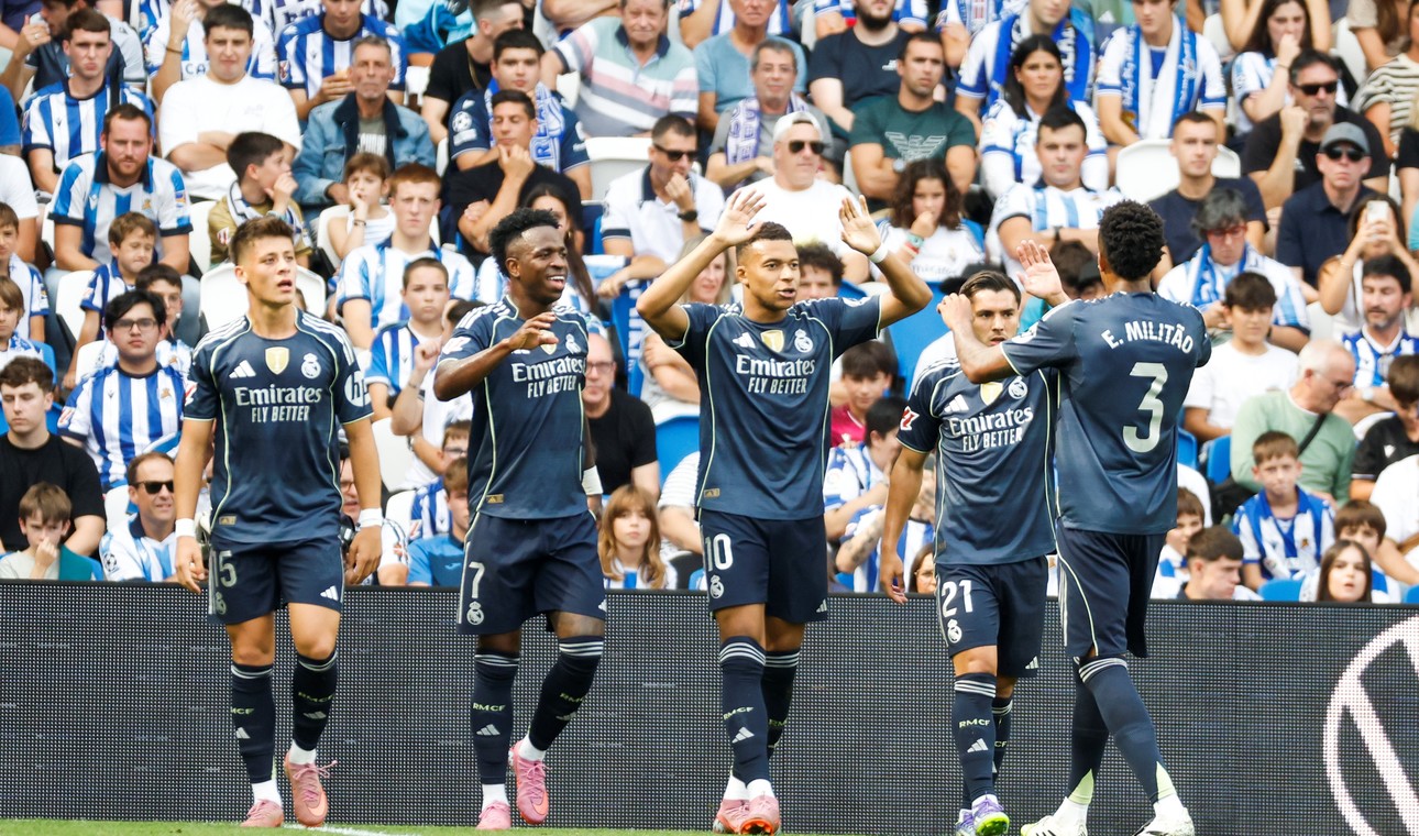 Real Madrid se llevó la victoria ante la Real Sociedad de Jon Aramburu