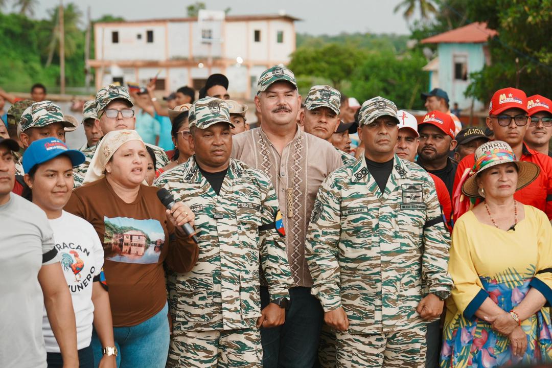 Desde la Laguna de Sinamaica instalan en el Zulia 576 Unidades Comunales de Milicia
