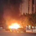 Se incendiaron tres vehículos en Villa Delicias