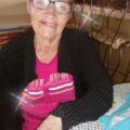 Ella es Marlene la fundadora del mercado a ambos lados de La Principal de Cuatricentenario