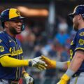 Jackson Chourio conectó su cuadrangular 20 de la actual temporada