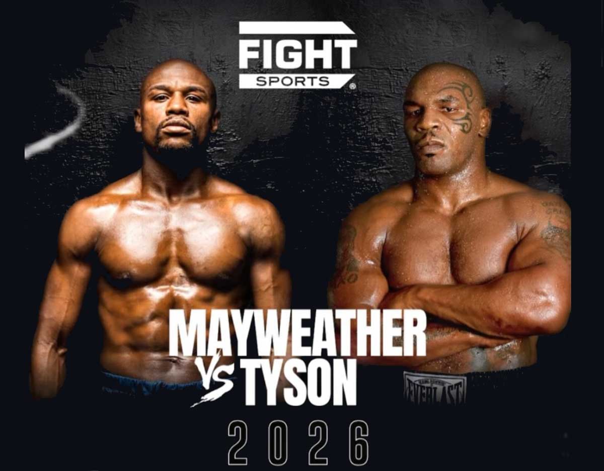Mayweather y Tyson tendrán un combate de exhibición en 2026